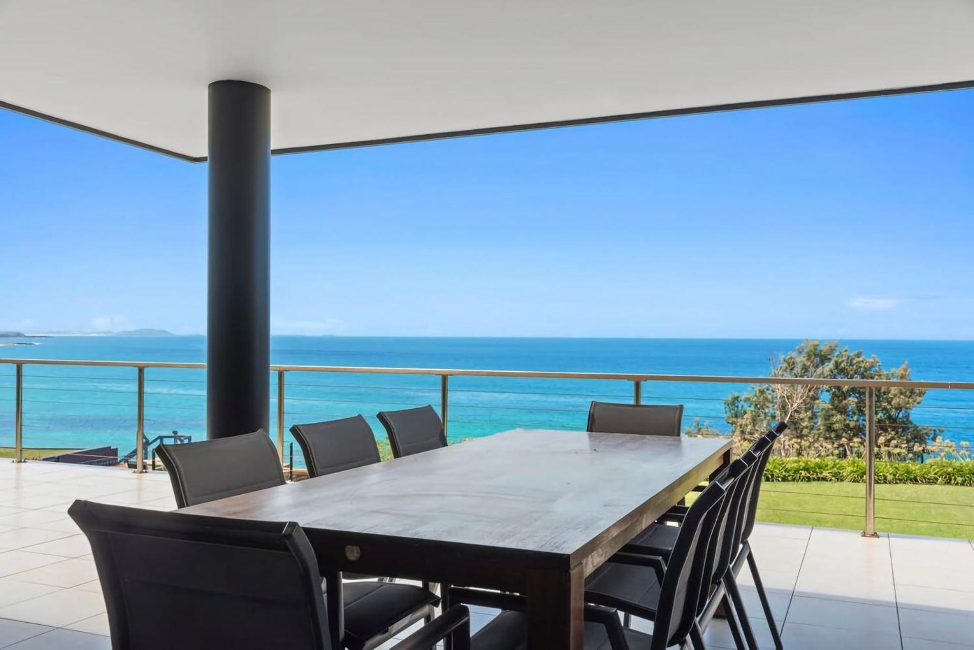 Spectacular Ocean Front Home With Pool Шеллгарбор Екстер'єр фото